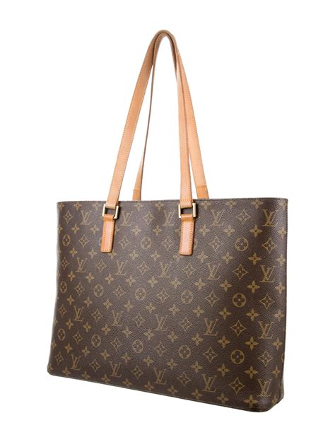 lv luco tote bag|louis vuitton tote with strap.